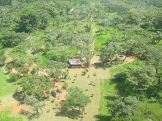 Conservancy Camp from the Air
