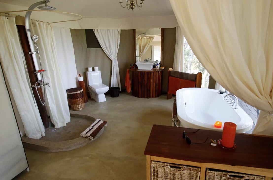 En-suite Tented Bathroom